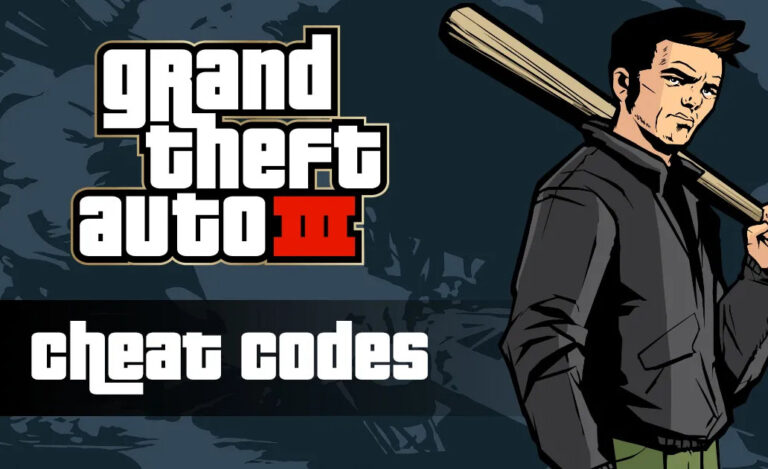 Compilation of some cheat codes in GTA III still woking in 2026