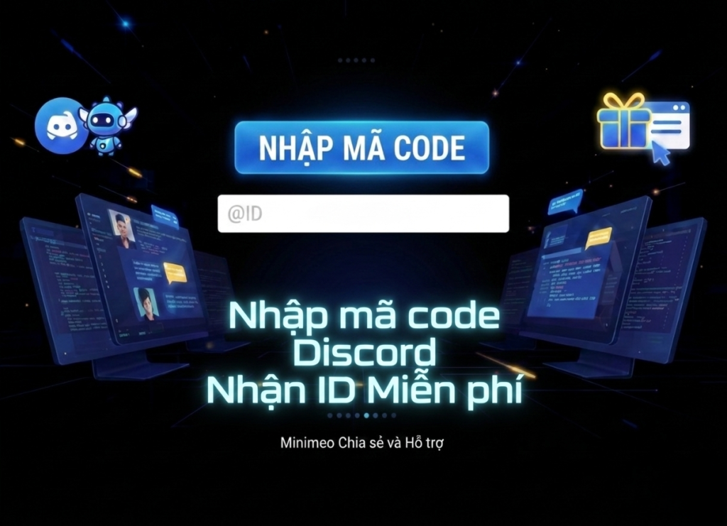Hướng Dẫn Nhận Mã Code Trên Discord Minimeo Và Đổi Quà Trên Website