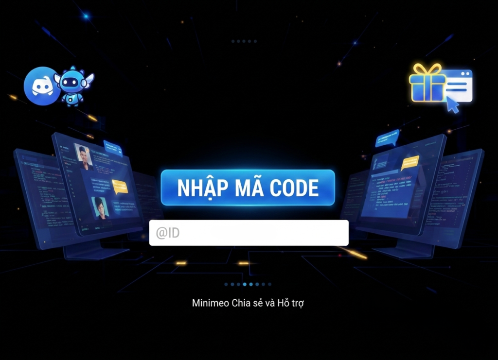 Hướng Dẫn Nhận Mã Code Trên Discord Minimeo Và Đổi Quà Trên Website