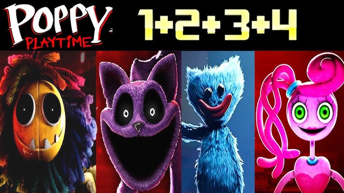 Poppy playtime chapter 1234